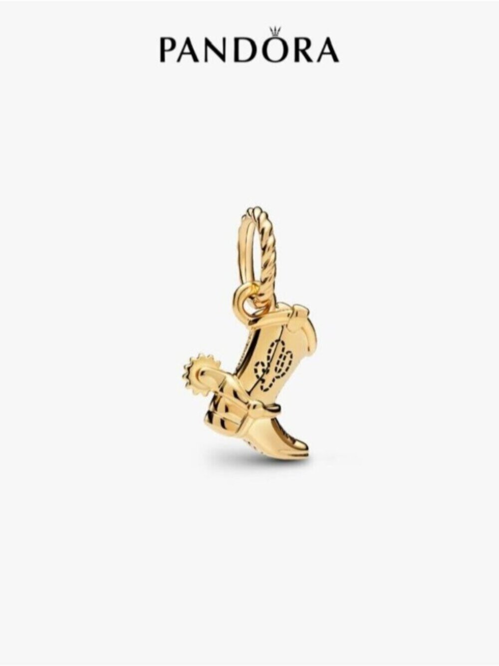 Pandora Disney Pixar Toy Story Cowboy Boot Charm